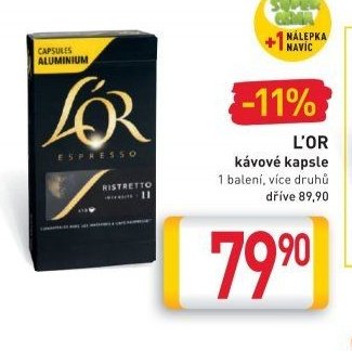 L'OR kávové kapsle