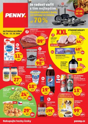 akční leták Penny Market 15.10.2020-21.10.2020