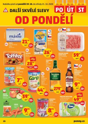 akční leták Penny Market 15.10.2020-21.10.2020