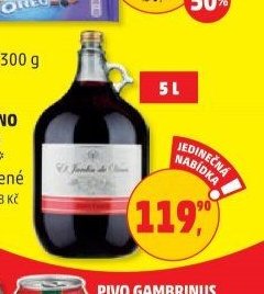 Stolní víno El Jardin de Vinos
