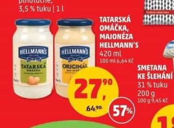 Hellmann's Tatarská omáčka / Majonéza