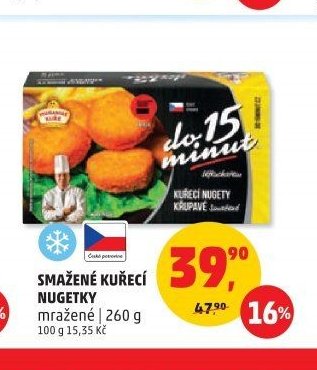 SMAŽENÉ KUŘECÍ NUGETKY