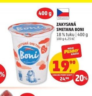 ZAKYSANÁ SMETANA BONI