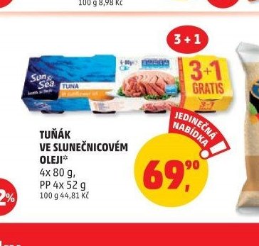 TUŇÁK VE SLUNEČNICOVÉM OLEJI