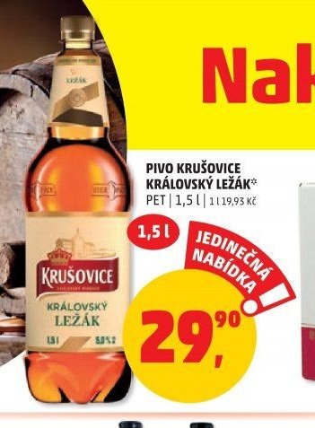 PIVO KRUŠOVICE KRÁLOVSKÝ LEŽÁK