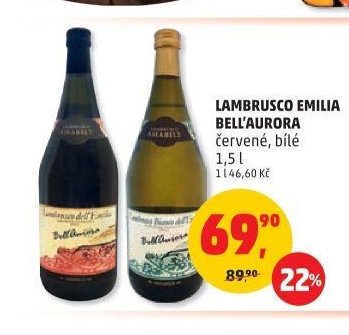 LAMBRUSCO EMILIA BELL'AURORA