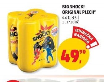 BIG SHOCK! ORIGINAL PLECH