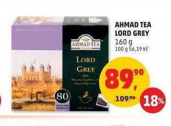 AHMAD TEA LORD GREY