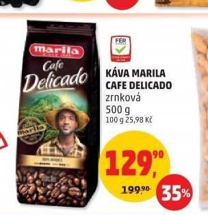 KÁVA MARILA CAFE DELICADO