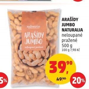 ARAŠÍDY JUMBO NATURALIA