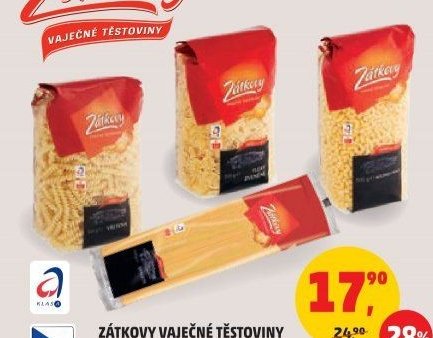 ZÁTKOVY VAJEČNÉ TĚSTOVINY 500 g