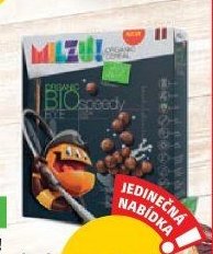 MILZU! BIO CEREÁLNÍ KULIČKY S KAKAEM 200 g