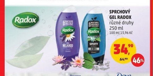 SPRCHOVÝ GEL RADOX
