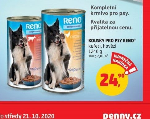 Kousky pro psy Reno