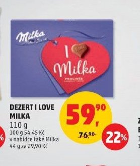 Dezert I Love Milka