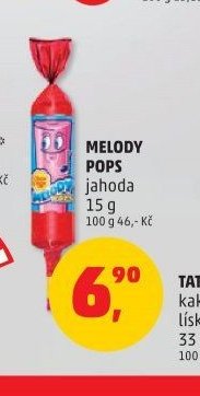 Melody Pops jahoda