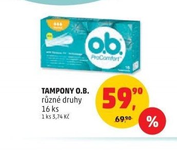 TAMPONY O.B.