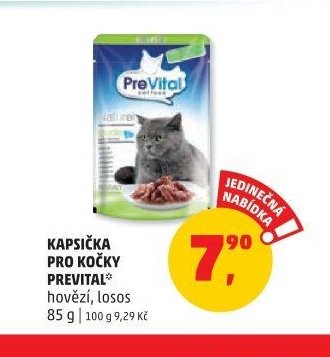 Kapsička pro kočky Prevital