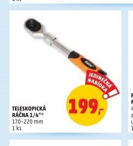 TELESKOPICKÁ RÁČNA 1/4