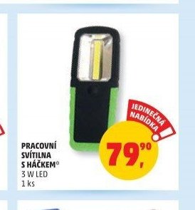 PRACOVNÍ SVÍTILNA S HÁČKEM