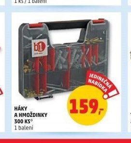 HÁKY A HMOŽDINKY 300 KS