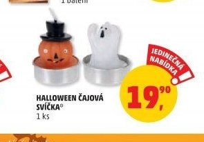 HALLOWEEN ČAJOVÁ SVÍČKA