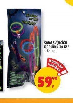 Sada svítících doplňků 10 ks