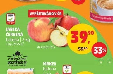 Jablka červená