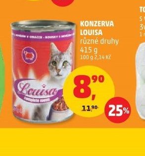 Konzerva Louisa