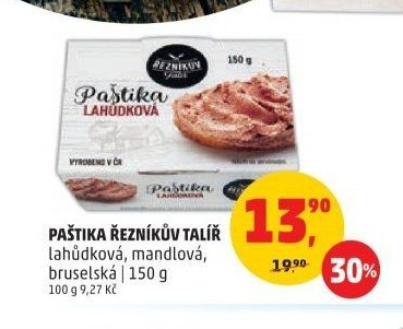 Paštika Řezníkův talíř