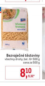 Bezvaječné těstoviny