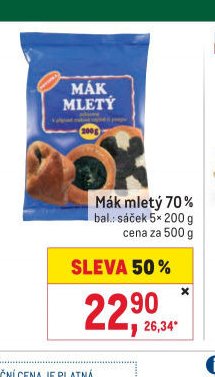Mák mletý