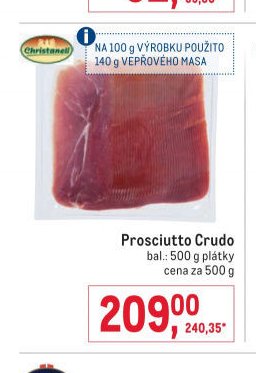 Prosciutto Crudo