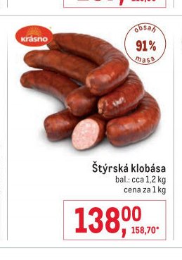 Štýrská klobása