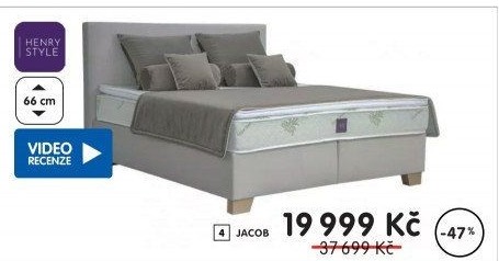 Postel Boxspring Jacob - Okay elektro akcniletaky.com