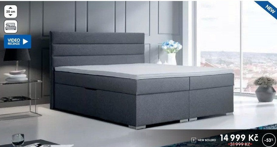 Postel Boxspring New Bolero