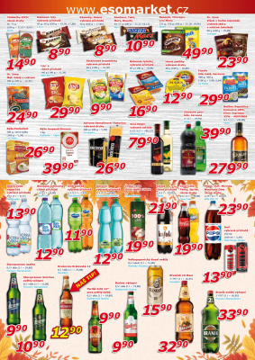 akční leták ESO MARKET 21.10.2020-1.11.2020