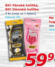 Holítka jednorázová dámská Bic