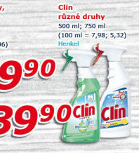 Prostředky čisticí Clin