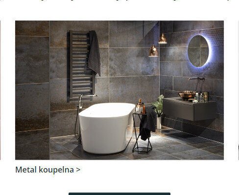 Metal koupelna