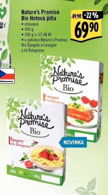 Nature's Promise Bio Hotová jídla