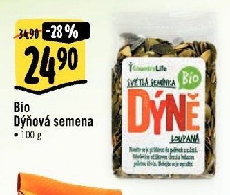 Bio Dýňová semena
