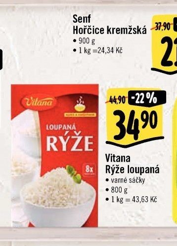 Vitana Rýže loupaná