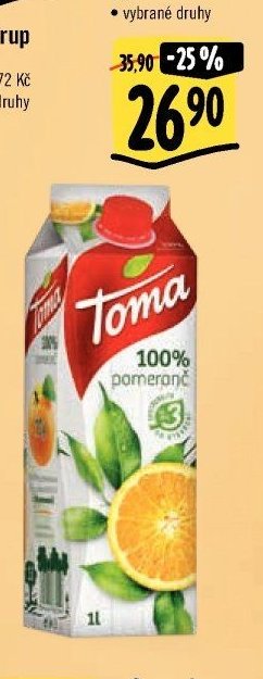 Toma 100% džus