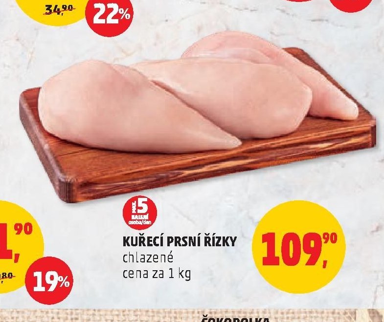 KUŘECÍ PRSNÍ ŘÍZKY