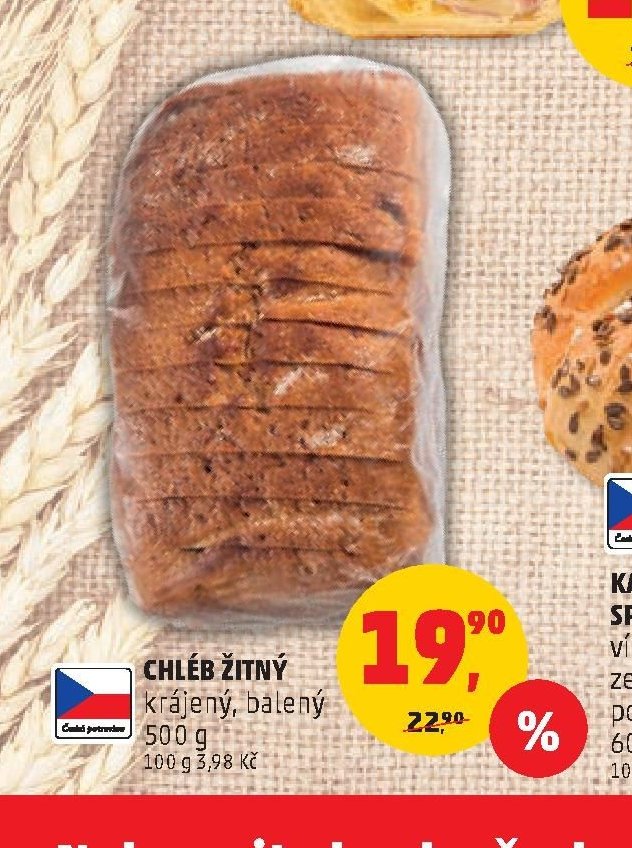 CHLÉB ŽITNÝ