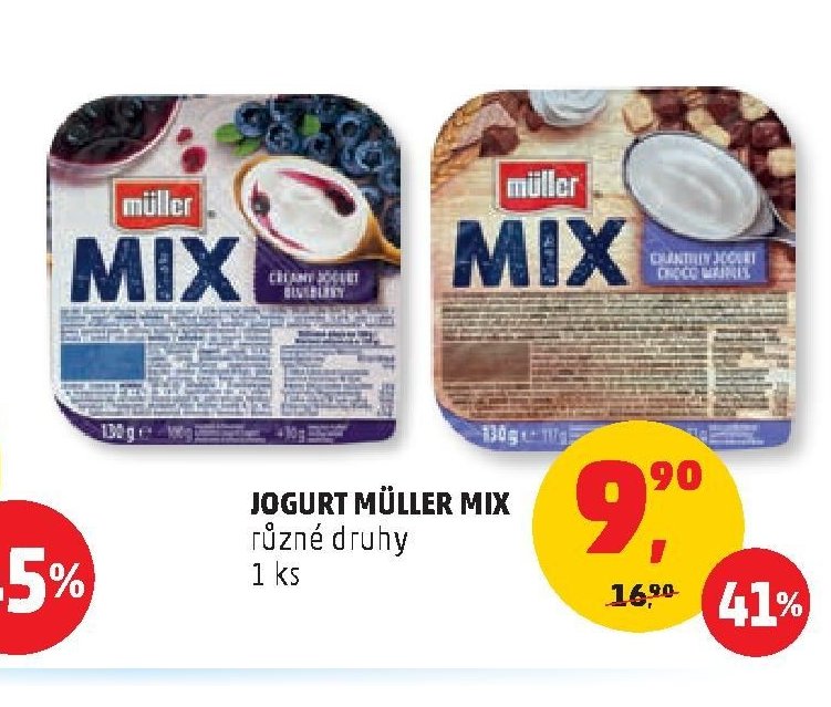 Jogurt Müller Mix