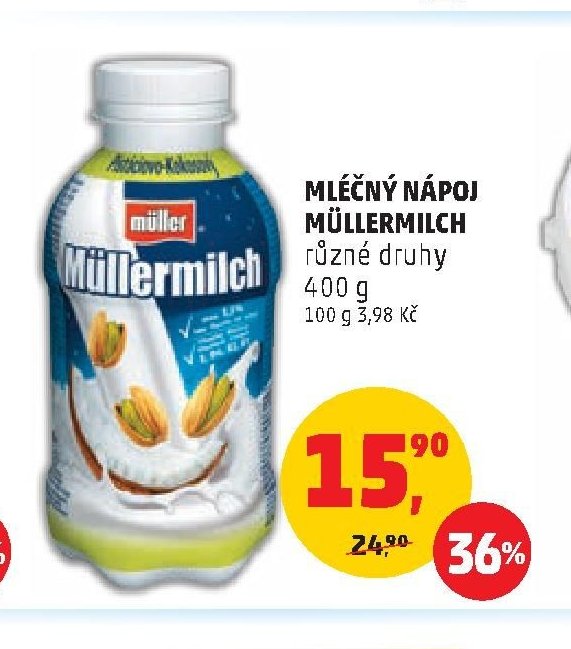 Mléčný nápoj Müllermilch