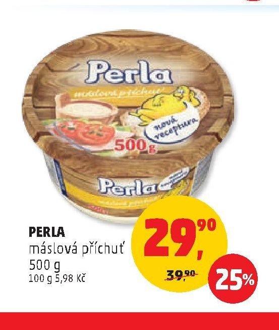 Perla máslová příchuť