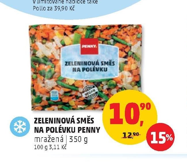 Zeleninová směs na polévku Penny